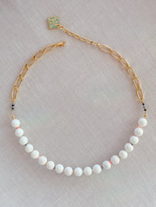 WHITE WAVE Necklace