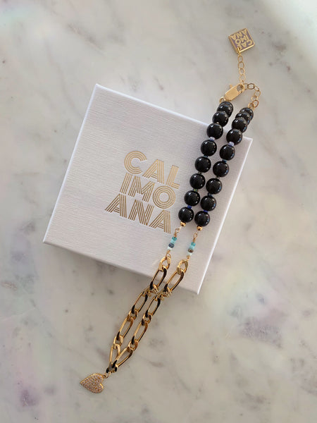 ICONIC Necklace - Black Onyx